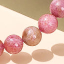 Bracelet en rhodochrosite - Ma Passion - Fabrication de bijoux