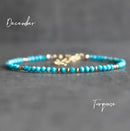 Bracelet en turquoise véritable - Ma Passion - Fabrication de bijoux