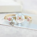 Bracelet fleurs séchées - Ma Passion - Fabrication de bijoux