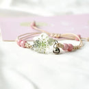 Bracelet fleurs sechees - Ma Passion - Fabrication de bijoux