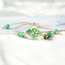 Bracelet fleurs sechees - Ma Passion - Fabrication de bijoux