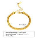 Bracelet grosse maille femme - Ma Passion - Fabrication de bijoux