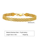 Bracelet grosse maille femme - Ma Passion - Fabrication de bijoux