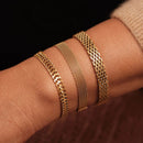 Bracelet grosse maille femme - Ma Passion - Fabrication de bijoux