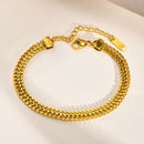Bracelet grosse maille femme - Ma Passion - Fabrication de bijoux