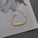 Bracelet homme avec prenom - Ma Passion - Fabrication de bijoux