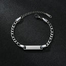 Bracelet homme avec prenom - Ma Passion - Fabrication de bijoux
