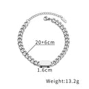 Bracelet homme avec prenom - Ma Passion - Fabrication de bijoux