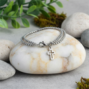 Bracelet homme croix