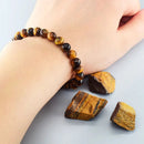 Bracelet homme oeil de tigre - Ma Passion - Fabrication de bijoux