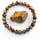 Bracelet homme oeil de tigre - Ma Passion - Fabrication de bijoux