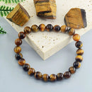 Bracelet homme oeil de tigre - Ma Passion - Fabrication de bijoux