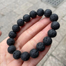 Bracelet homme pierre de lave - Ma Passion - Fabrication de bijoux