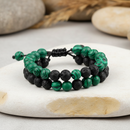 Bracelet homme vert