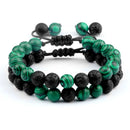 Bracelet homme vert - Ma Passion - Fabrication de bijoux