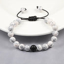Bracelet howlite - Ma Passion - Fabrication de bijoux