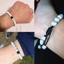 Bracelet howlite - Ma Passion - Fabrication de bijoux