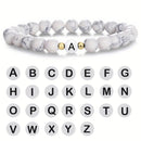 Bracelet initiale femme - Ma Passion - Fabrication de bijoux