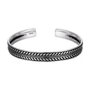 Bracelet jonc homme argent - Ma Passion - Fabrication de bijoux