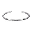 Bracelet jonc homme argent - Ma Passion - Fabrication de bijoux