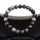 Bracelet obsidienne noire - Ma Passion - Fabrication de bijoux