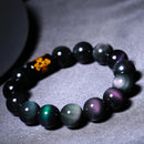 Bracelet obsidienne oeil céleste - Ma Passion - Fabrication de bijoux