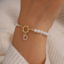 Bracelet perle lettre - Ma Passion - Fabrication de bijoux