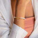 Bracelet perle lettre - Ma Passion - Fabrication de bijoux