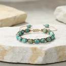 Bracelet perles de rocailles
