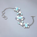 Bracelet pierre larimar - Ma Passion - Fabrication de bijoux