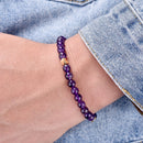 Bracelet violet - Ma Passion - Fabrication de bijoux