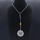 Collier 7 chakras - Ma Passion - Fabrication de bijoux