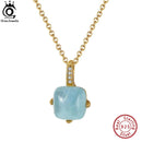 Collier aigue - marine - Ma Passion - Fabrication de bijoux