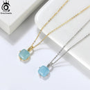 Collier aigue - marine - Ma Passion - Fabrication de bijoux