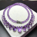 Collier amethyste - Ma Passion - Fabrication de bijoux