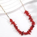 Collier corail rouge - Ma Passion - Fabrication de bijoux