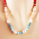 Collier corail rouge - Ma Passion - Fabrication de bijoux