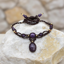 Collier macramé