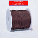 Fil nylon bracelet - Ma Passion - Fabrication de bijoux