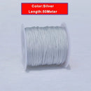 Fil nylon bracelet - Ma Passion - Fabrication de bijoux