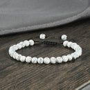 Howlite bracelet - Ma Passion - Fabrication de bijoux