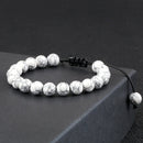 Howlite bracelet - Ma Passion - Fabrication de bijoux