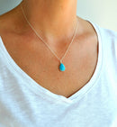 Pendentif en turquoise véritable