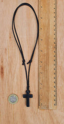 Pendentif croix pierre