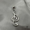 Clé de sol pendentif