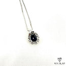 Pendentif saphir femme