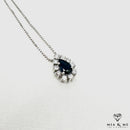 Pendentif saphir femme
