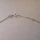 Pendentif saphir or blanc