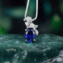 Pendentif saphir or jaune 18 carats