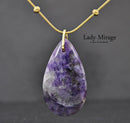 Pendentif pierre femme